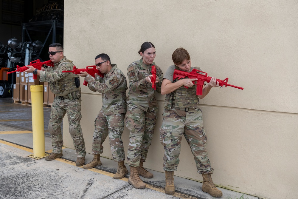 156th CRG Simulated Combat Training