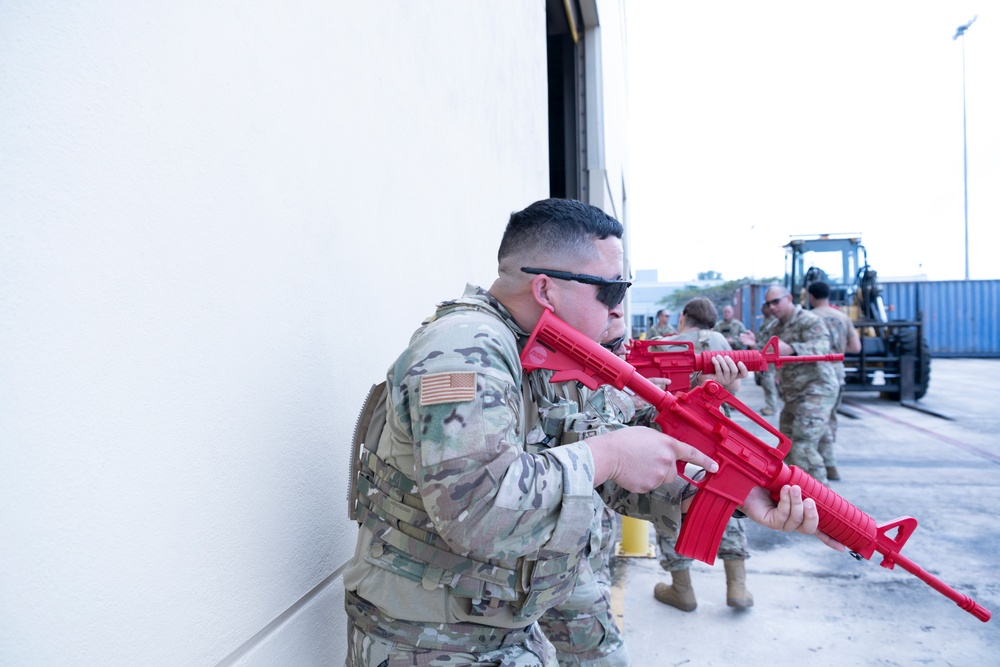 156th CRG Simulated Combat Training