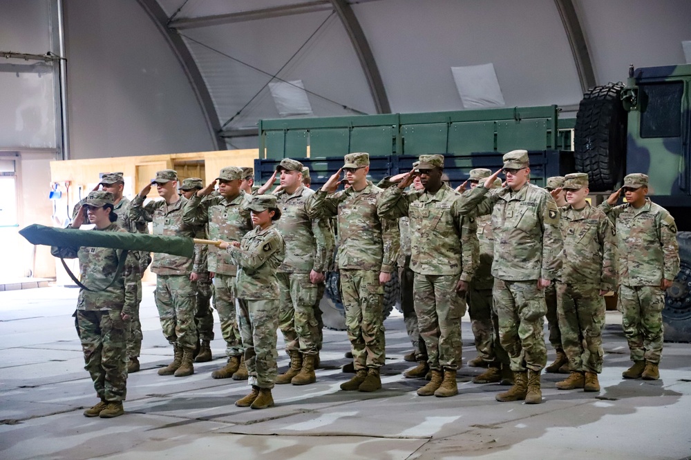 Sustainment Soldiers host company Transfer of Authority