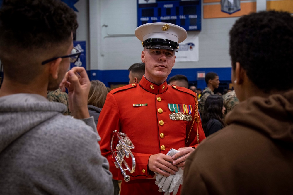 The Battle Color Detachment in Las Vegas