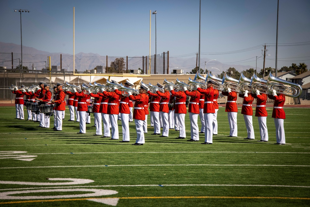 The Battle Color Detachment in Las Vegas