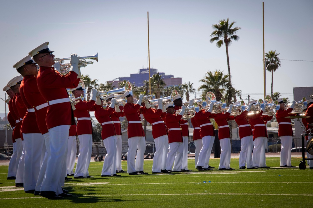 The Battle Color Detachment in Las Vegas