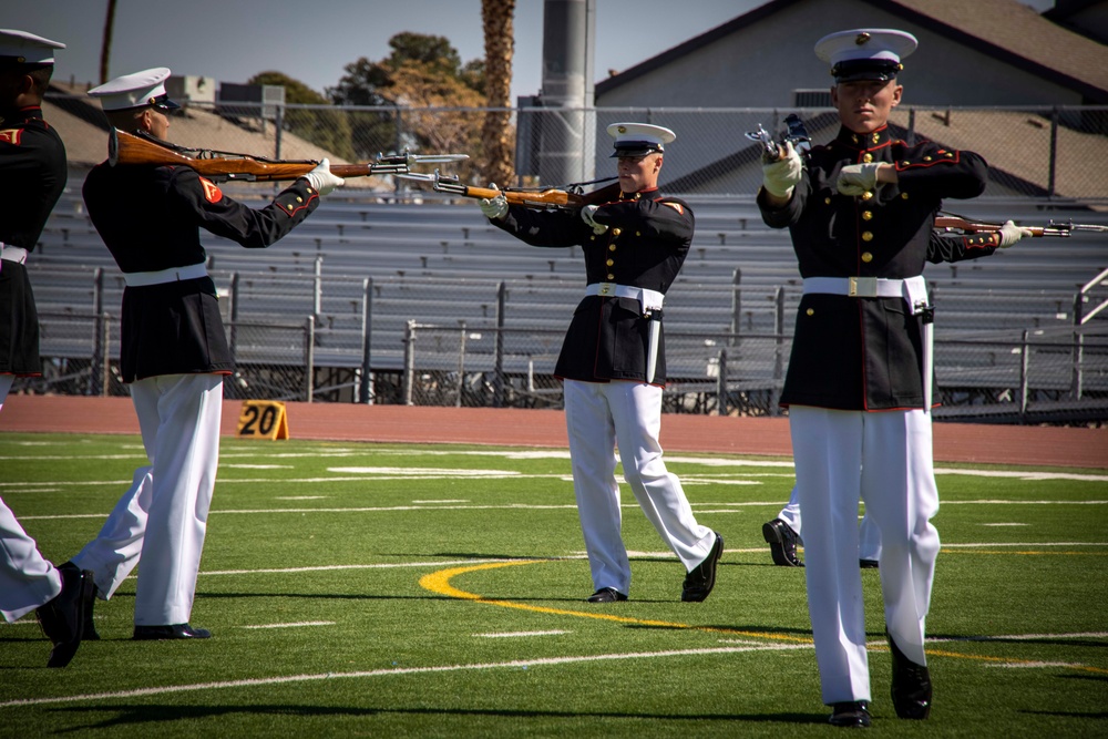 The Battle Color Detachment in Las Vegas