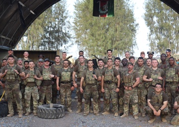 Fitness in the African sunrise