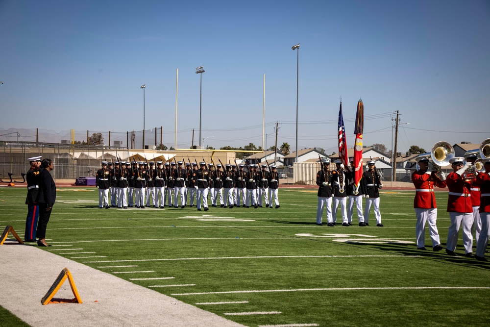 The Battle Color Detachment in Las Vegas