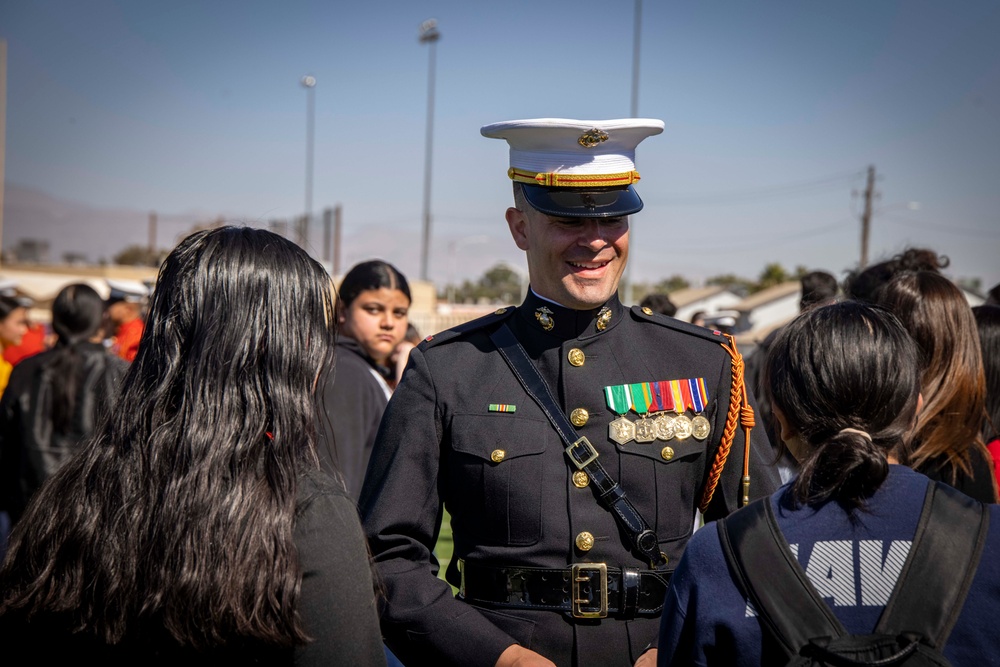 The Battle Color Detachment in Las Vegas