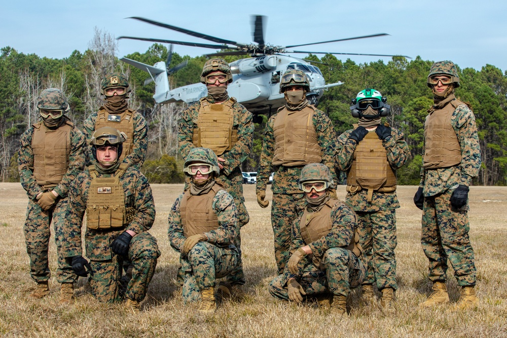 U.S. Marines utilize CH-53K King Stallion for HST exercise