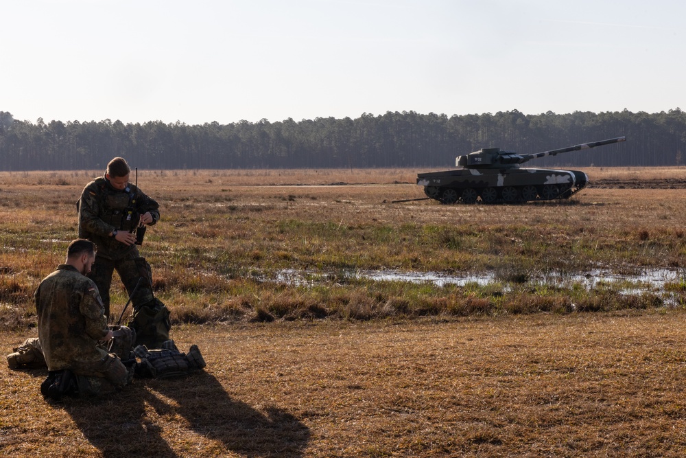 German Army JTACs train at TBR