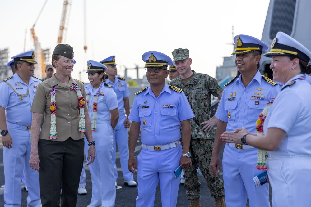 Royal Thai Navy Visits USS Somerset