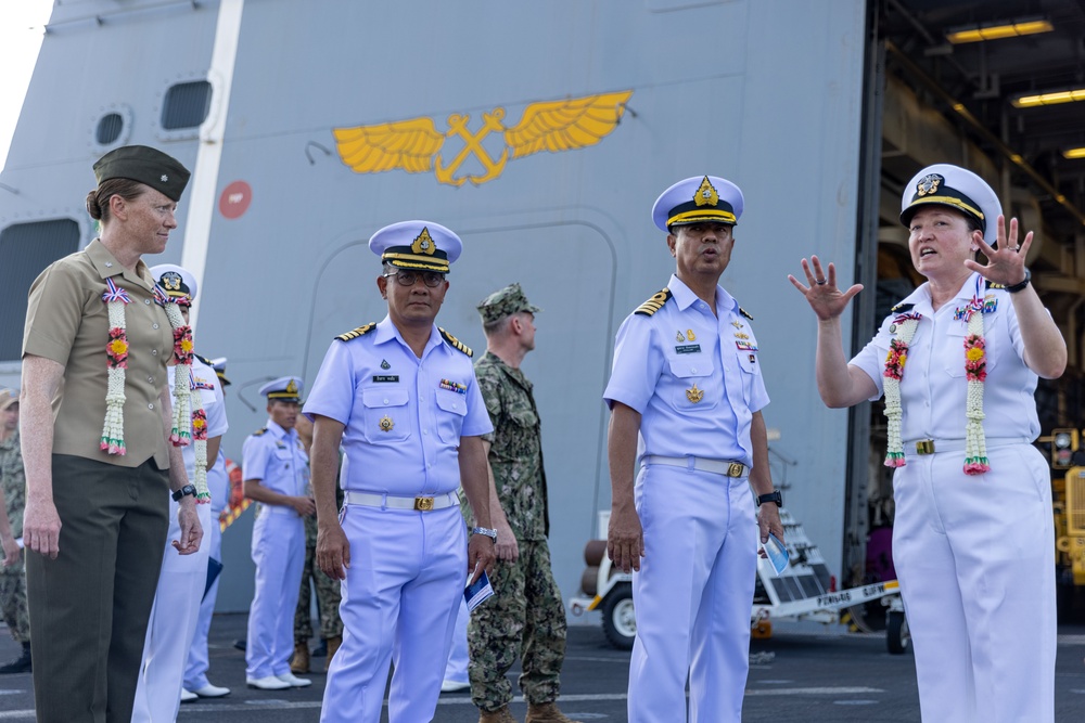 Royal Thai Navy Visits USS Somerset