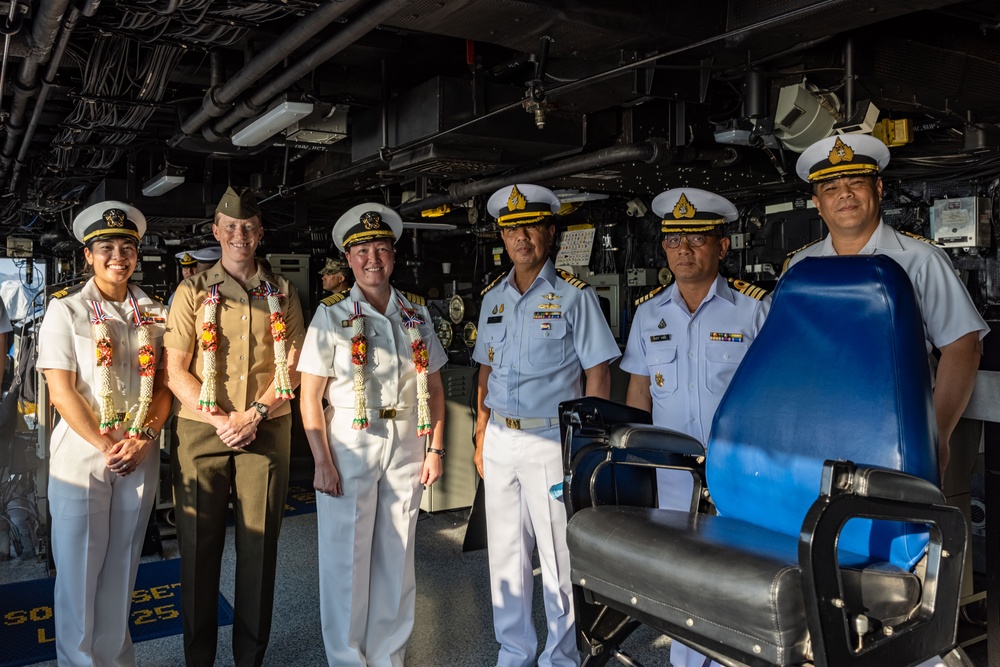 Royal Thai Navy Visits USS Somerset