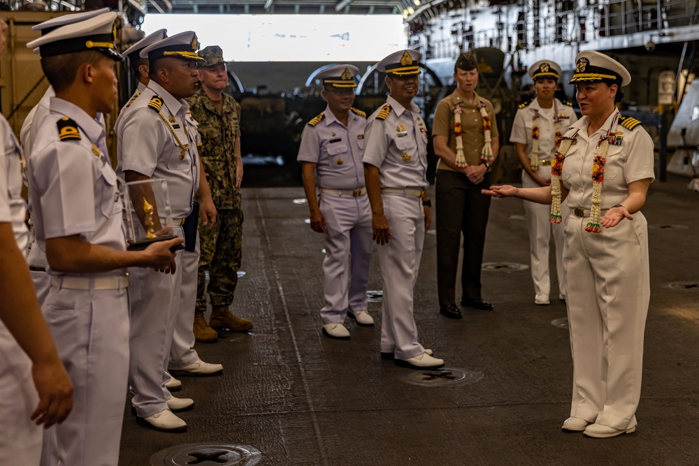 Royal Thai Navy Visits USS Somerset