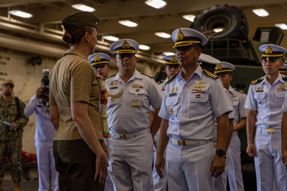 Royal Thai Navy Visits USS Somerset