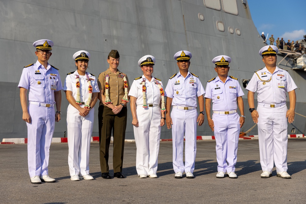 Royal Thai Navy Visits USS Somerset