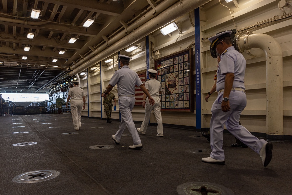 Royal Thai Navy Visits USS Somerset