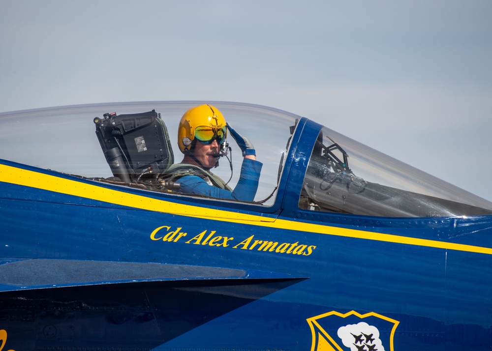 Blue Angels Conduct Winter Training in El Centro