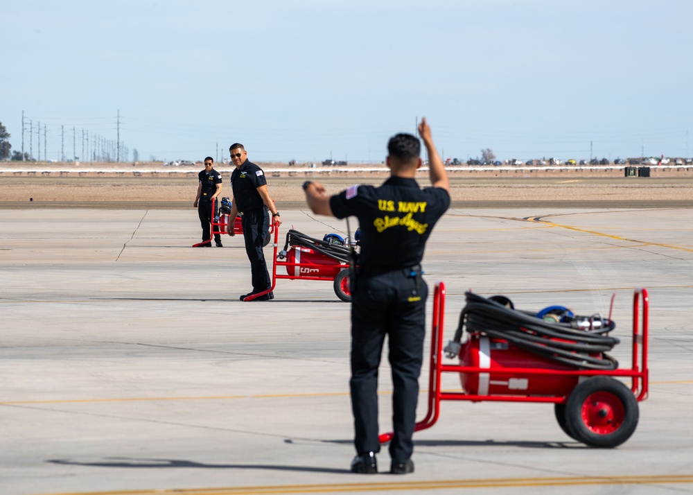 Blue Angels Conduct Winter Training in El Centro