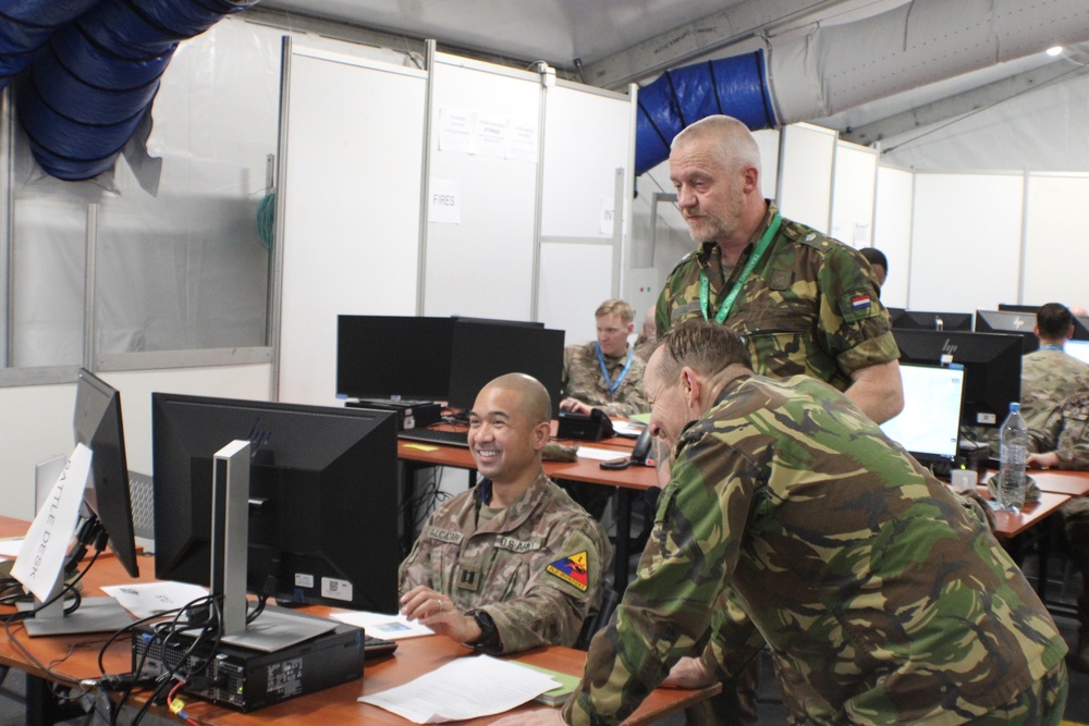 2ABCT 1AD Participates in LOYAL LEDA 24 at the NATO Joint Force Training Centre