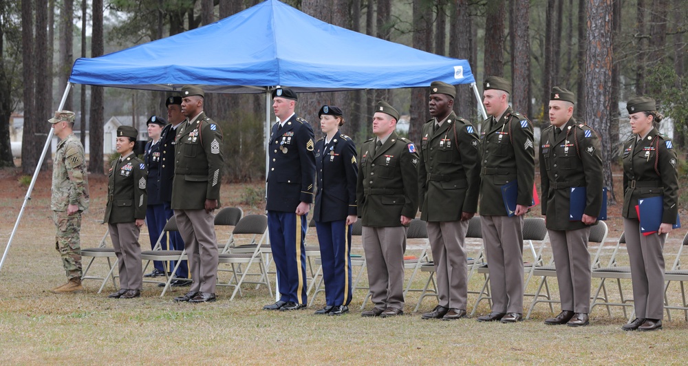 Class 004-24 graduates from Fort Stewart NCO Academy Basic Leaders Course