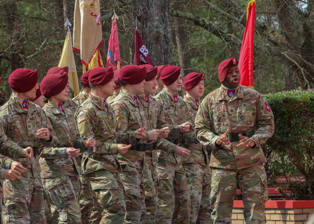 3rd BCT, 82nd Abn. Div., change of command ceremony