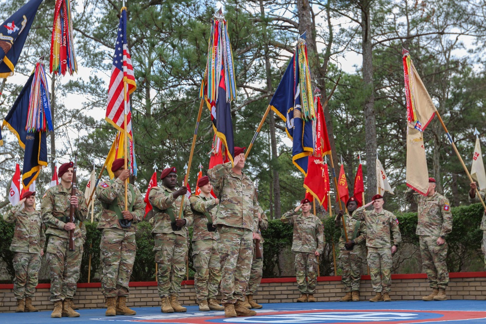 3rd BCT, 82nd Abn. Div., change of command ceremony