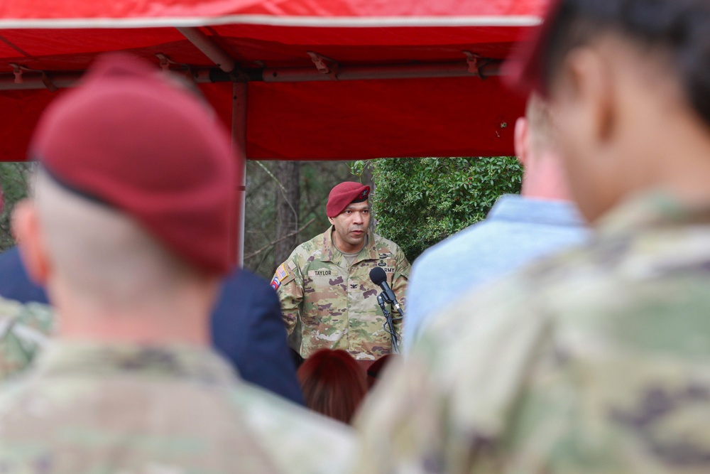 3rd BCT, 82nd Abn. Div., change of command ceremony