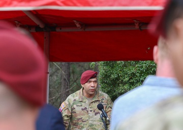 3rd BCT, 82nd Abn. Div., change of command ceremony