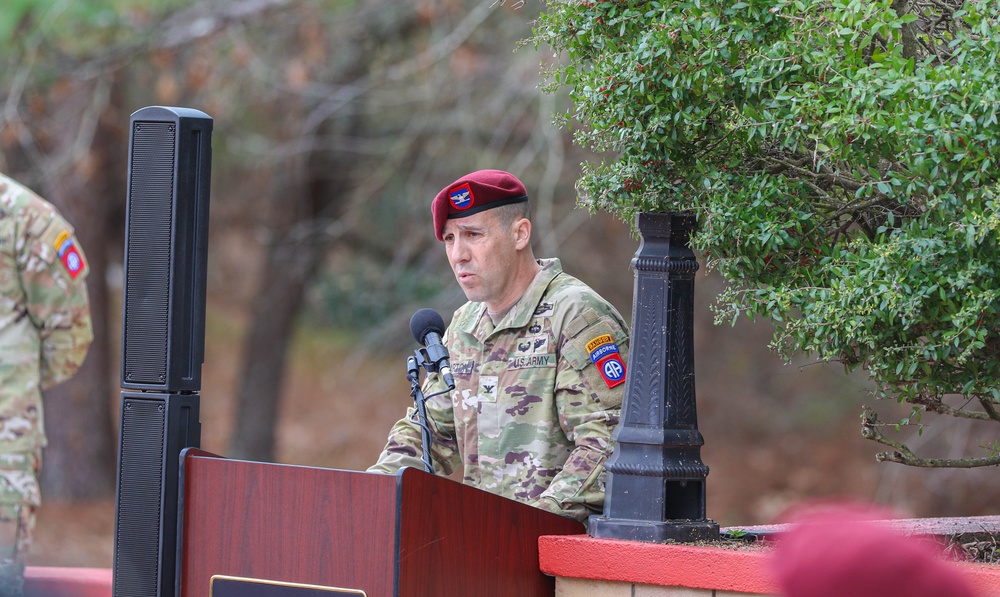 3rd BCT, 82nd Abn. Div., change of command ceremony