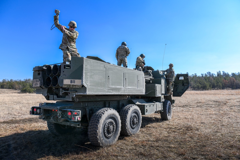 HIMARS Winter Live Fire 2024