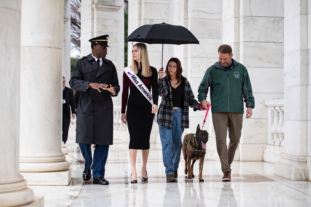 Miss America 2024 U.S. Air Force 2nd Lt. Madison Marsh Visits ANC