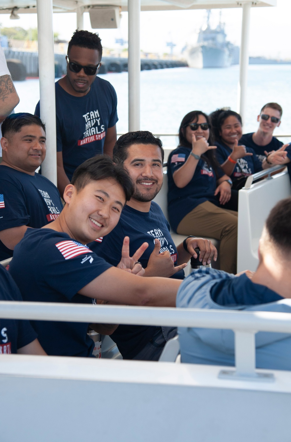 Rear Adm. Stephen Barnett thanks Navy Wounded Warriors