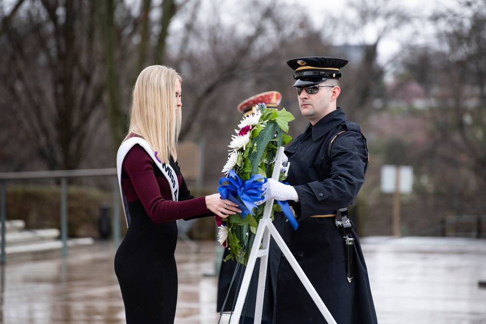 Miss America 2024 U.S. Air Force 2nd Lt. Madison Marsh Visits ANC