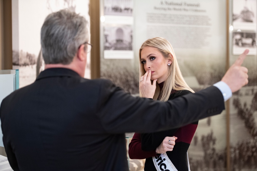 Miss America 2024 U.S. Air Force 2nd Lt. Madison Marsh Visits ANC