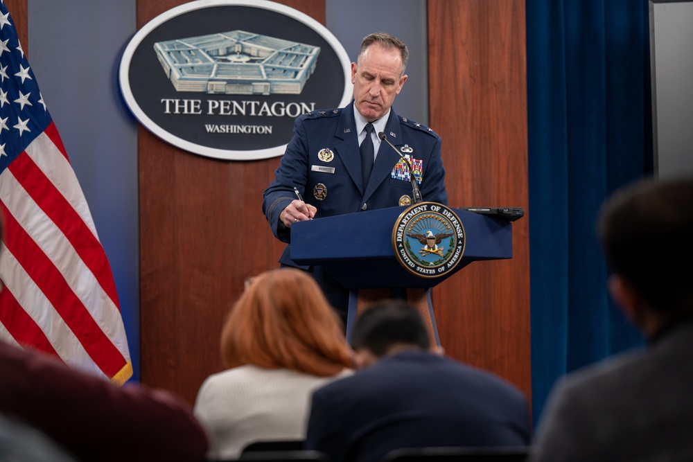 Pentagon Press Briefing