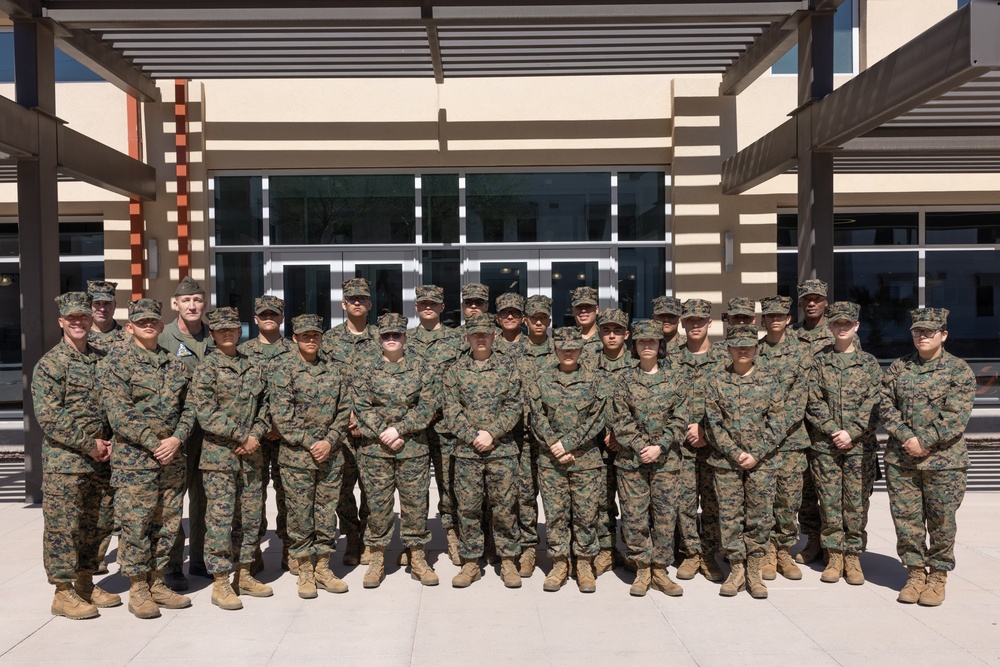 Fontana and Tolleson Union High School MCJROTC visits Marine Corps Air Station Yuma