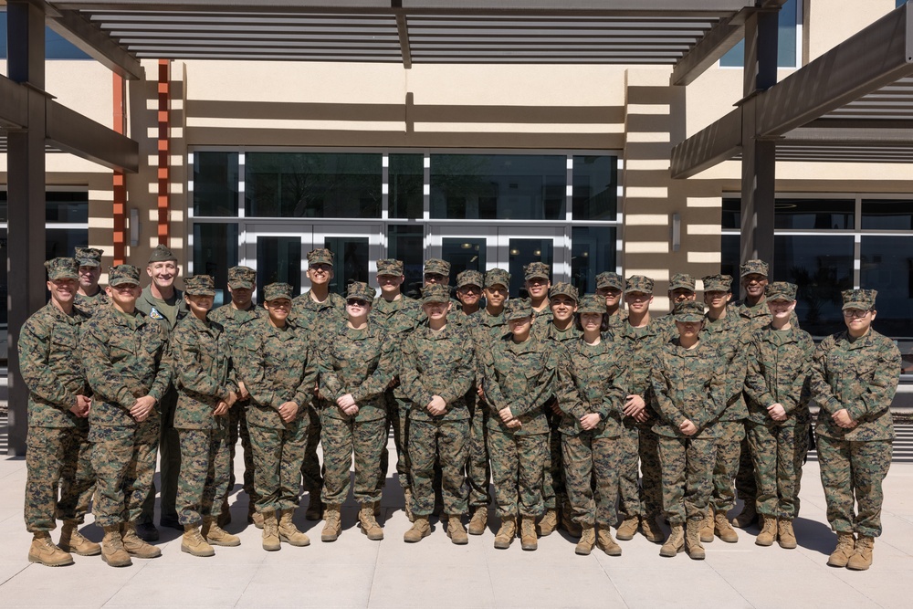 Fontana and Tolleson Union High School MCJROTC visits Marine Corps Air Station Yuma