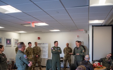 Air National Guard Director visits the 128th Air Refueling Wing