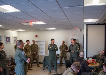 Air National Guard Director visits the 128th Air Refueling Wing