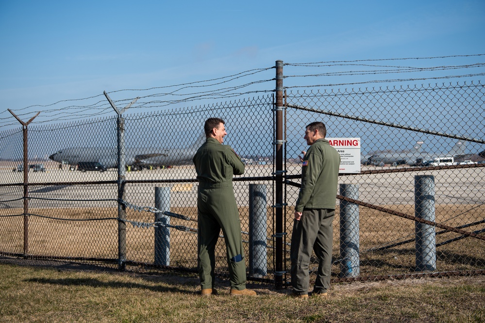 Air National Guard Director visits the 128th Air Refueling Wing