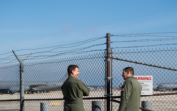 Air National Guard Director visits the 128th Air Refueling Wing