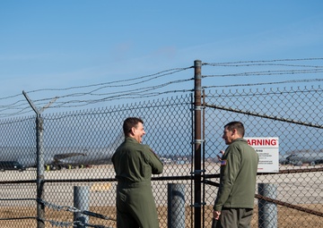 Air National Guard Director visits the 128th Air Refueling Wing