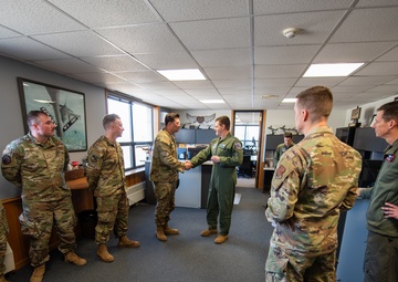 Air National Guard Director visits the 128th Air Refueling Wing