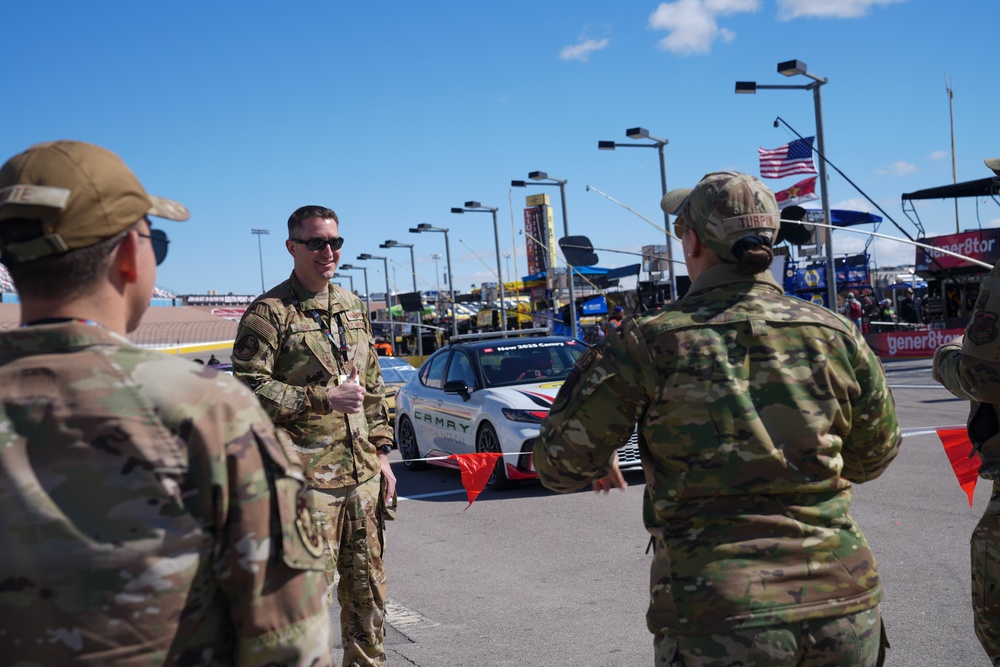 High-octane excitement: Airmen at the Troops to Track event
