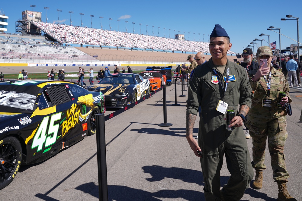 High-octane excitement: Airmen at the Troops to Track event