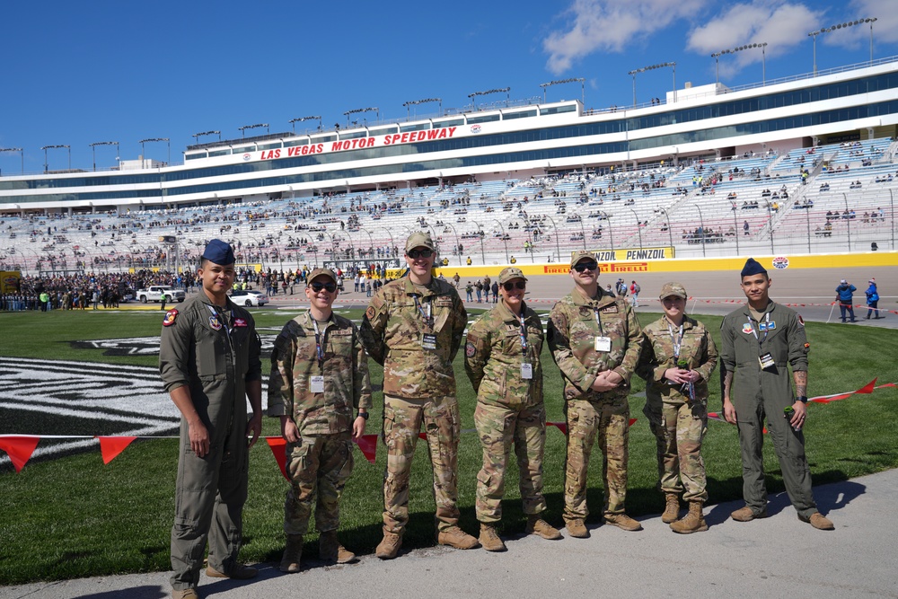 High-octane excitement: Airmen at the Troops to Track event