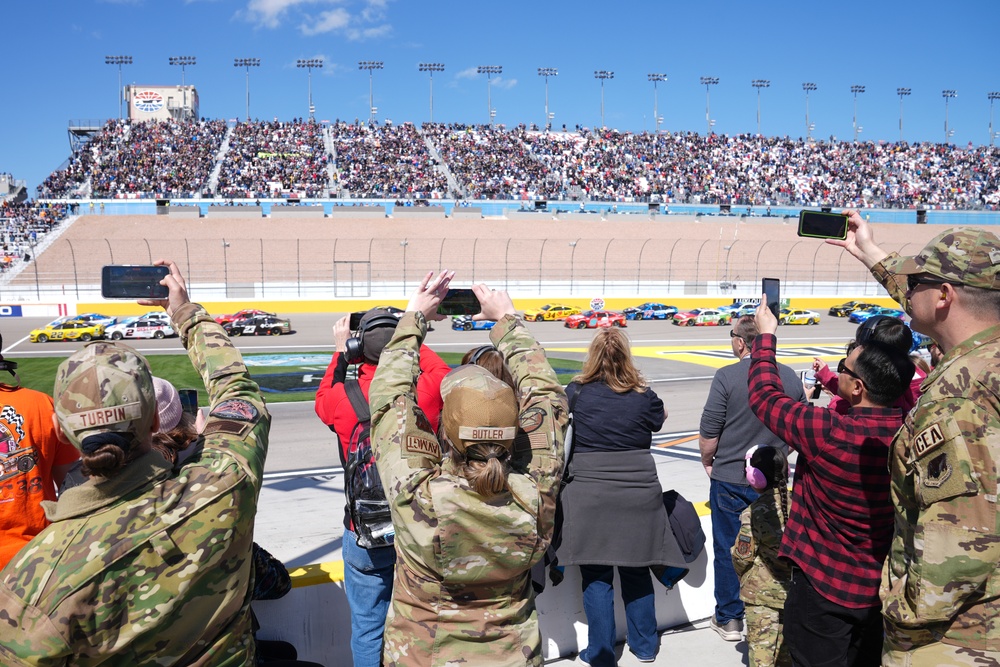 High-octane excitement: Airmen at the Troops to Track event