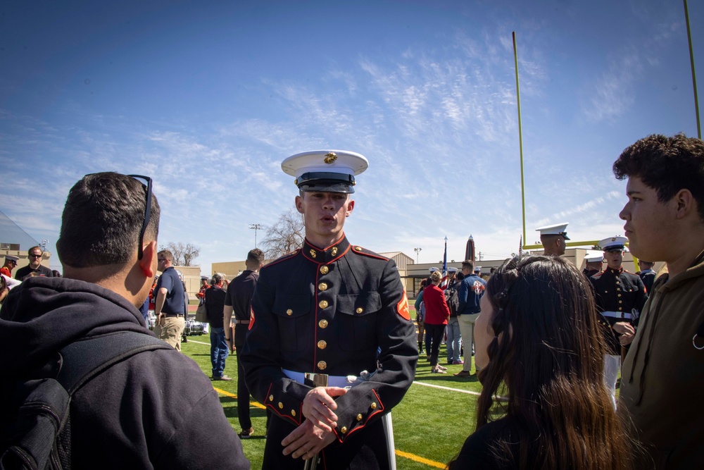 Last Leg of the Battle Color Detachment West Coast Tour