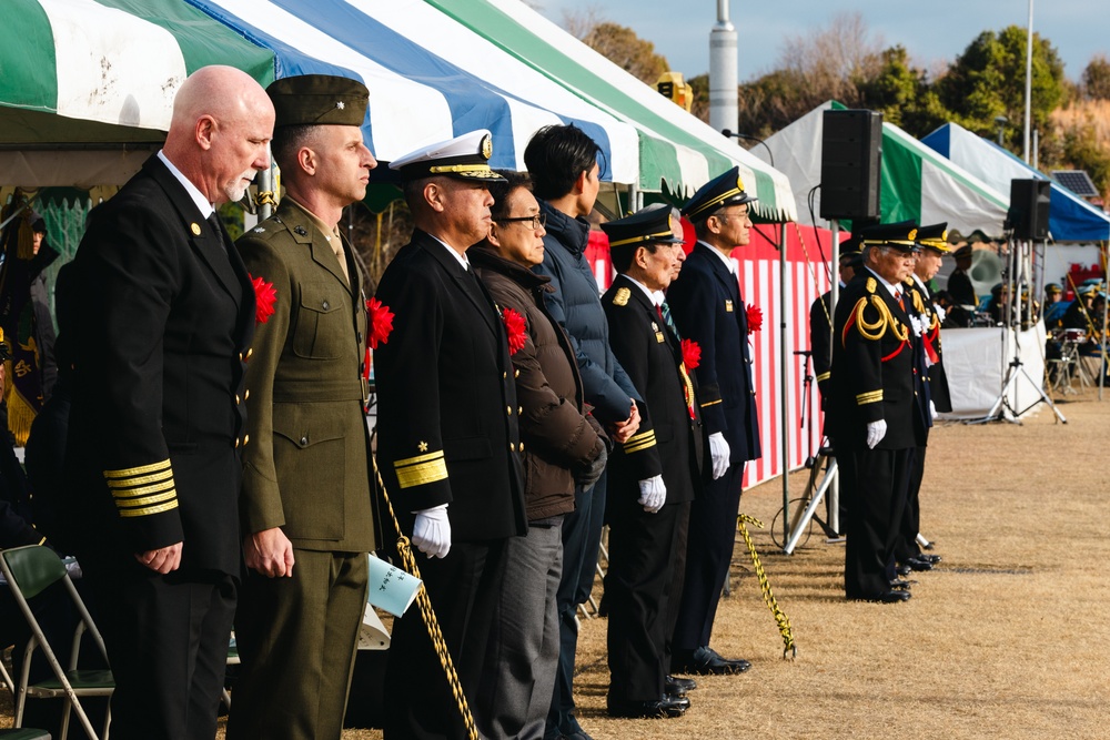 Iwakuni Fire Department Hosts New Year’s Parade