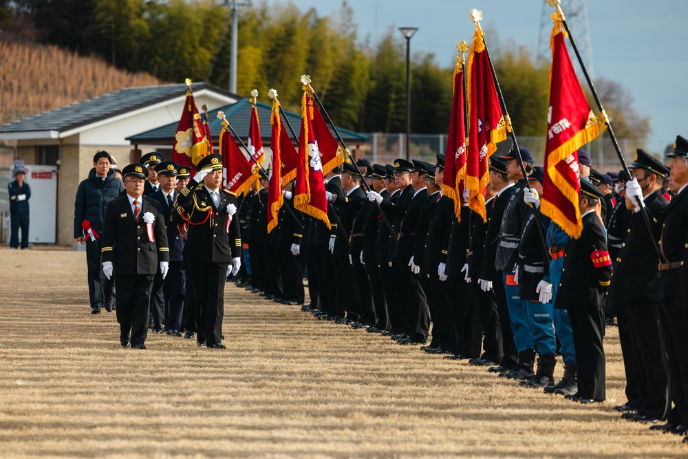 Iwakuni Fire Department Hosts New Year’s Parade