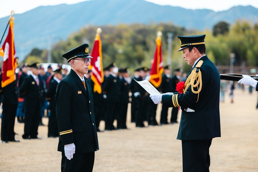 Iwakuni Fire Department Hosts New Year’s Parade